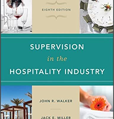 خرید و دانلود نسخه کامل کتاب Supervision in the Hospitality Industry (8th Edition) –  PDF