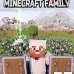 خرید و دانلود نسخه کامل کتاب The Accidental Minecraft Family: Book 25 –  +  PDF