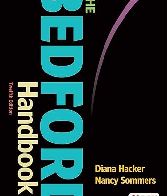خرید و دانلود نسخه کامل کتاب The Bedford Handbook (12nd Edition) BY Hacker –  +  Pdf