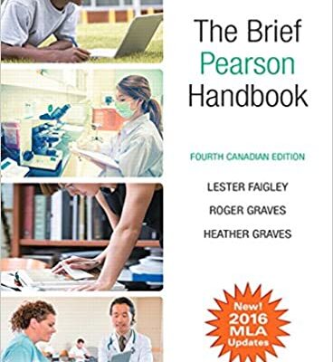 خرید و دانلود نسخه کامل کتاب The Brief Pearson Handbook (4th Canadian Edition) –  Pdf