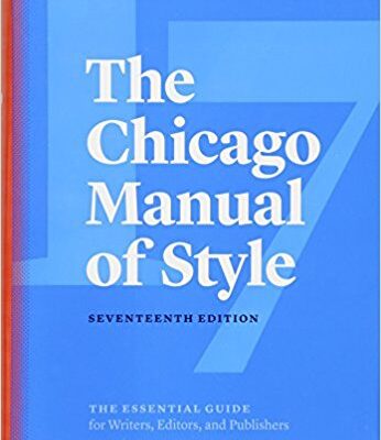 خرید و دانلود نسخه کامل کتاب The Chicago Manual of Style, 17th Edition