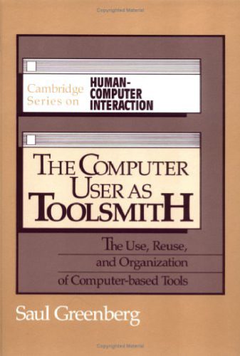 خرید و دانلود نسخه کامل کتاب The Computer User as Toolsmith: The Use, Reuse and Organization of Computer-Based Tools_68613a1c2f123.jpeg خرید و دانلود نسخه کامل کتاب The Computer User as Toolsmith: The Use, Reuse and Organization of Computer-Based Tools