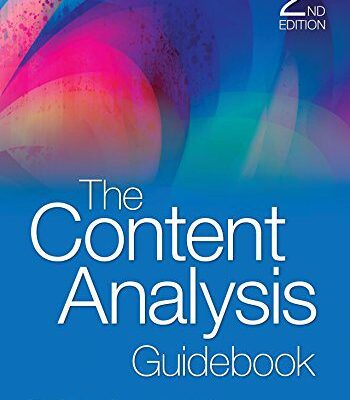 خرید و دانلود نسخه کامل کتاب The Content Analysis Guidebook –  +  pdf
