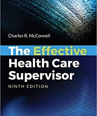 خرید و دانلود نسخه کامل کتاب The Effective Health Care Supervisor 9th Edition