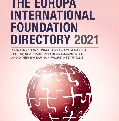 خرید و دانلود نسخه کامل کتاب The Europa International Foundation Directory 2021 (30th Edition) –  Pdf