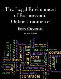 خرید و دانلود نسخه کامل کتاب The Legal Environment of Business and Online Commerce (7th Edition) –  Pdf