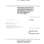 خرید و دانلود نسخه کامل کتاب The metallurgy of cast iron ; proceedings of the second International Symposium on the Metallurgy of Cast Iron, Geneva, Switzerland –  pdf