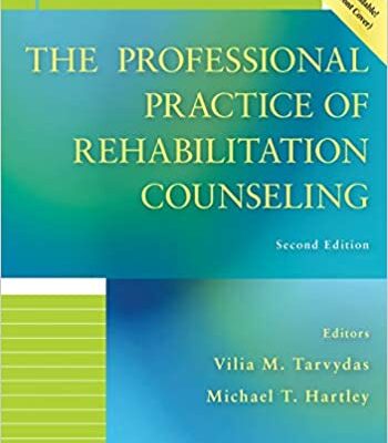 خرید و دانلود نسخه کامل کتاب The Professional Practice of Rehabilitation Counseling, (2nd Edition) –  PDF