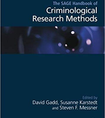 خرید و دانلود نسخه کامل کتاب The SAGE Handbook of Criminological Research Methods