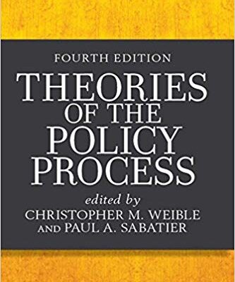خرید و دانلود نسخه کامل کتاب Theories of the Policy Process 4th Edition