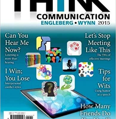 خرید و دانلود نسخه کامل کتاب THINK Communication (3rd Edition) –  PDF