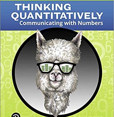 خرید و دانلود نسخه کامل کتاب Thinking Quantitatively: Communicating with Numbers (2nd Edition) –  Pdf