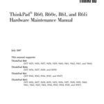 خرید و دانلود نسخه کامل کتاب ThinkPad® R60, R60e, R61, and R61i Hardware Maintenance Manual