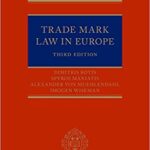 خرید و دانلود نسخه کامل کتاب Trade Mark Law in Europe (3rd Edition) –  Pdf