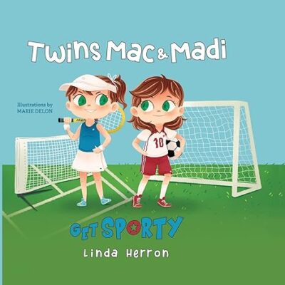 خرید و دانلود نسخه کامل کتاب Twins Mac & Madi Get Sporty – + PDF