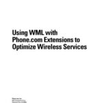 خرید و دانلود نسخه کامل کتاب Using WML with Phone.com Extensions to Optimize Wireless Services