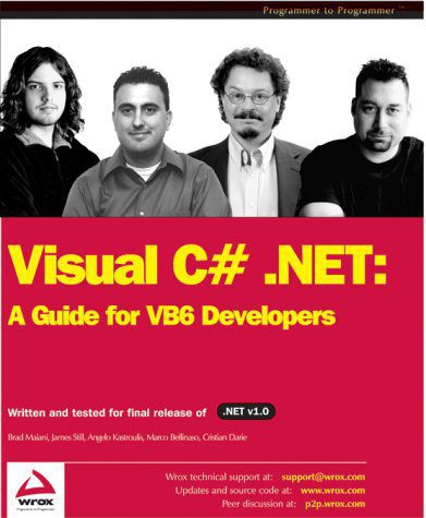 خرید و دانلود نسخه کامل کتاب Visual C# .NET: A Guide for VB6 Developers_686195dae34d3.jpeg خرید و دانلود نسخه کامل کتاب Visual C# .NET: A Guide for VB6 Developers