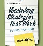 خرید و دانلود نسخه کامل کتاب Vocabulary Strategies That Work: Do This—Not That (2nd Edition) –  PDF