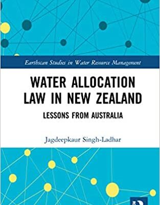 خرید و دانلود نسخه کامل کتاب Water Allocation Law in New Zealand: Lessons from Australia –  Pdf