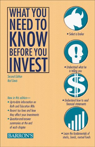 خرید و دانلود نسخه کامل کتاب What You Need to Know Before You Invest: An Introduction to the Stock Market and Other Investments – PDF_683e450d9bd76.jpeg خرید و دانلود نسخه کامل کتاب What You Need to Know Before You Invest: An Introduction to the Stock Market and Other Investments – PDF