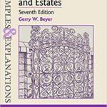 خرید و دانلود نسخه کامل کتاب Wills, Trusts, and Estates (Examples & Explanations) (7th Edition) –  +  pdf