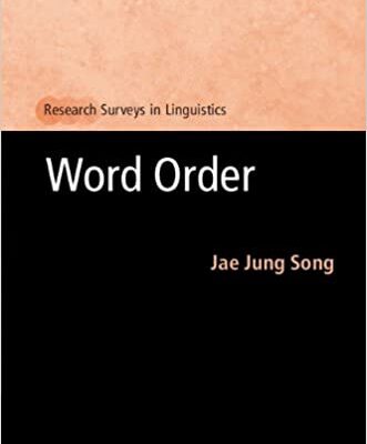 خرید و دانلود نسخه کامل کتاب Word Order BY Song – Pdf