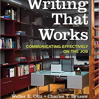 خرید و دانلود نسخه کامل کتاب Writing that Works: Communicating Effectively on the Job 12th Edition