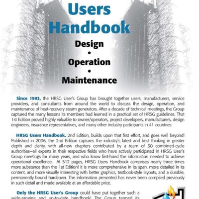 خرید و دانلود نسخه کامل کتاب Hrsg Users Handbook Design, Operation, Maintenance
