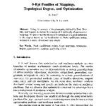 خرید و دانلود نسخه کامل کتاب 0 - Epi families of mappings, topological degree, and optimization