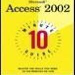 خرید و دانلود نسخه کامل کتاب 10 Minute Guide to Microsoft Access 2002