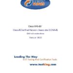 خرید و دانلود نسخه کامل کتاب 640-801 Cisco CCNA Cisco Certified Network Associate (Version 90.0)