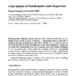 خرید و دانلود نسخه کامل کتاب A bias analysis of Weibull models under heaped data
