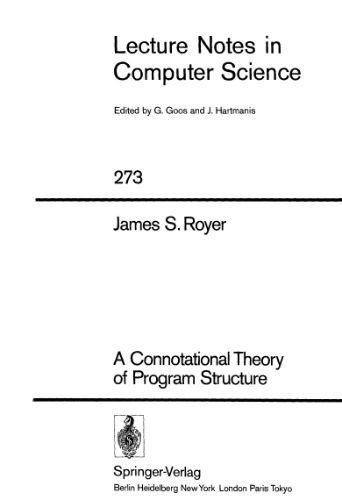 خرید و دانلود نسخه کامل کتاب A Connotational Theory of Program Structure_686396679707e.jpeg خرید و دانلود نسخه کامل کتاب A Connotational Theory of Program Structure