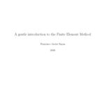خرید و دانلود نسخه کامل کتاب A gentle introduction to the Finite Element Method