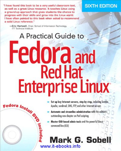 خرید و دانلود نسخه کامل کتاب A Practical Guide to Fedora and Red Hat Enterprise Linux, 6th Edition_686d1b5fe0dae.jpeg خرید و دانلود نسخه کامل کتاب A Practical Guide to Fedora and Red Hat Enterprise Linux, 6th Edition