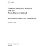 خرید و دانلود نسخه کامل کتاب A pragmatic introduction to the finite element method for thermal and stress analysis : with the matlab toolkit SOFEA