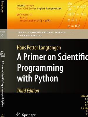 خرید و دانلود نسخه کامل کتاب A Primer on Scientific Programming with Python