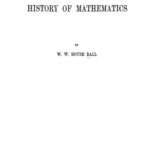 خرید و دانلود نسخه کامل کتاب A short account of the history of mathematics