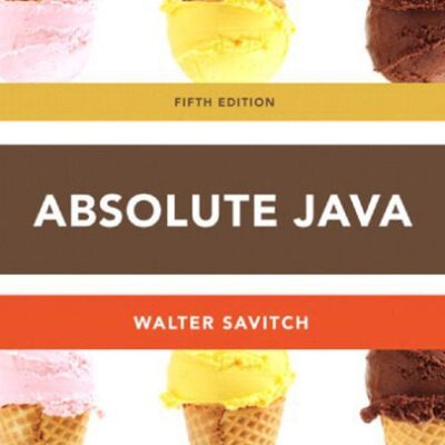 خرید و دانلود نسخه کامل کتاب Absolute Java
