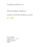 خرید و دانلود نسخه کامل کتاب Abstract state machines A method for high level system design and analysis