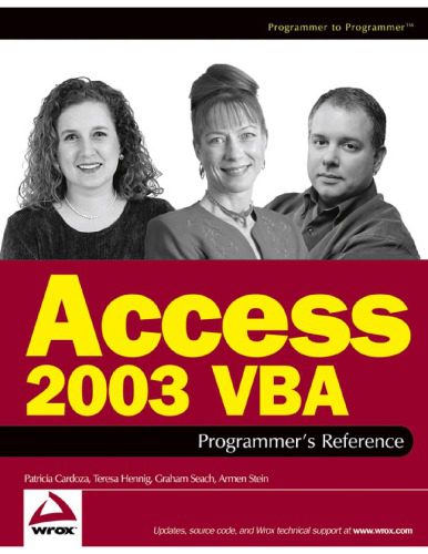 خرید و دانلود نسخه کامل کتاب Access 2003 VBA Programmer’s Reference_6866fbba7ac3e.jpeg خرید و دانلود نسخه کامل کتاب Access 2003 VBA Programmer’s Reference