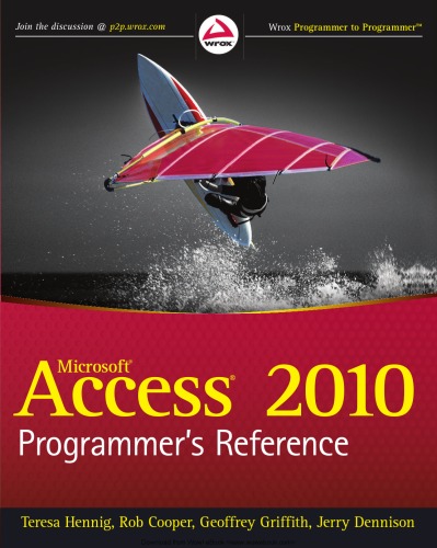خرید و دانلود نسخه کامل کتاب Access 2010 Programmer’s Reference