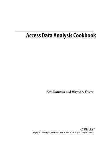خرید و دانلود نسخه کامل کتاب Access data analysis cookbook_6866ef57d4749.jpeg خرید و دانلود نسخه کامل کتاب Access data analysis cookbook
