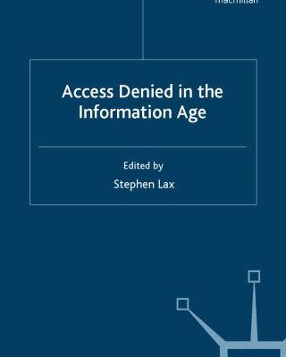 خرید و دانلود نسخه کامل کتاب Access Denied in the Information Age