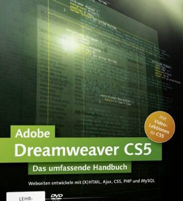 خرید و دانلود نسخه کامل کتاب Adobe Dreamweaver CS5: Das umfassende Handbuch