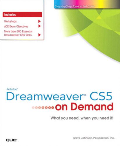 خرید و دانلود نسخه کامل کتاب Adobe Dreamweaver CS5 on Demand_687d4cb72f6b9.jpeg خرید و دانلود نسخه کامل کتاب Adobe Dreamweaver CS5 on Demand