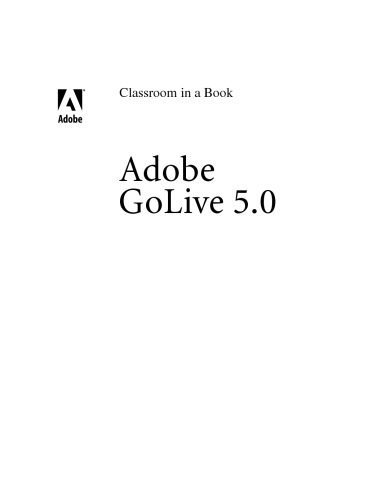 خرید و دانلود نسخه کامل کتاب adobe golive 5.0 – classroom in a book_687d6829438cd.jpeg خرید و دانلود نسخه کامل کتاب adobe golive 5.0 – classroom in a book