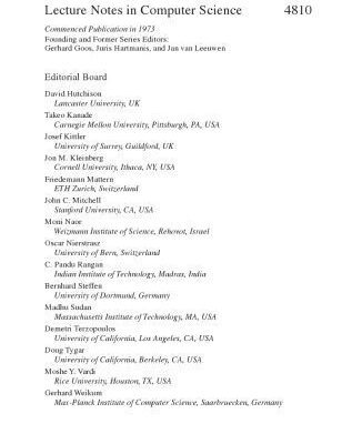 خرید و دانلود نسخه کامل کتاب Advances in Multimedia Information Processing – PCM 2007: 8th Pacific Rim Conference on Multimedia, Hong Kong, China, December 11-14, 2007. Proceedings