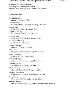 خرید و دانلود نسخه کامل کتاب Advances in Visual Computing: 6th International Symposium, ISVC 2010, Las Vegas, NV, USA, November 29 – December 1, 2010, Proceedings, Part III