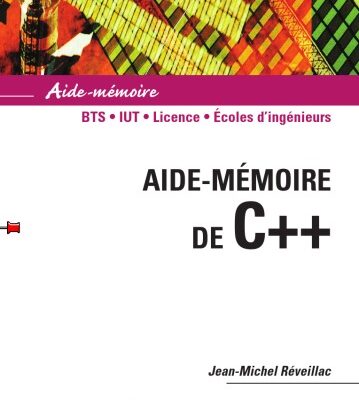 خرید و دانلود نسخه کامل کتاب Aide-mémoire de C++